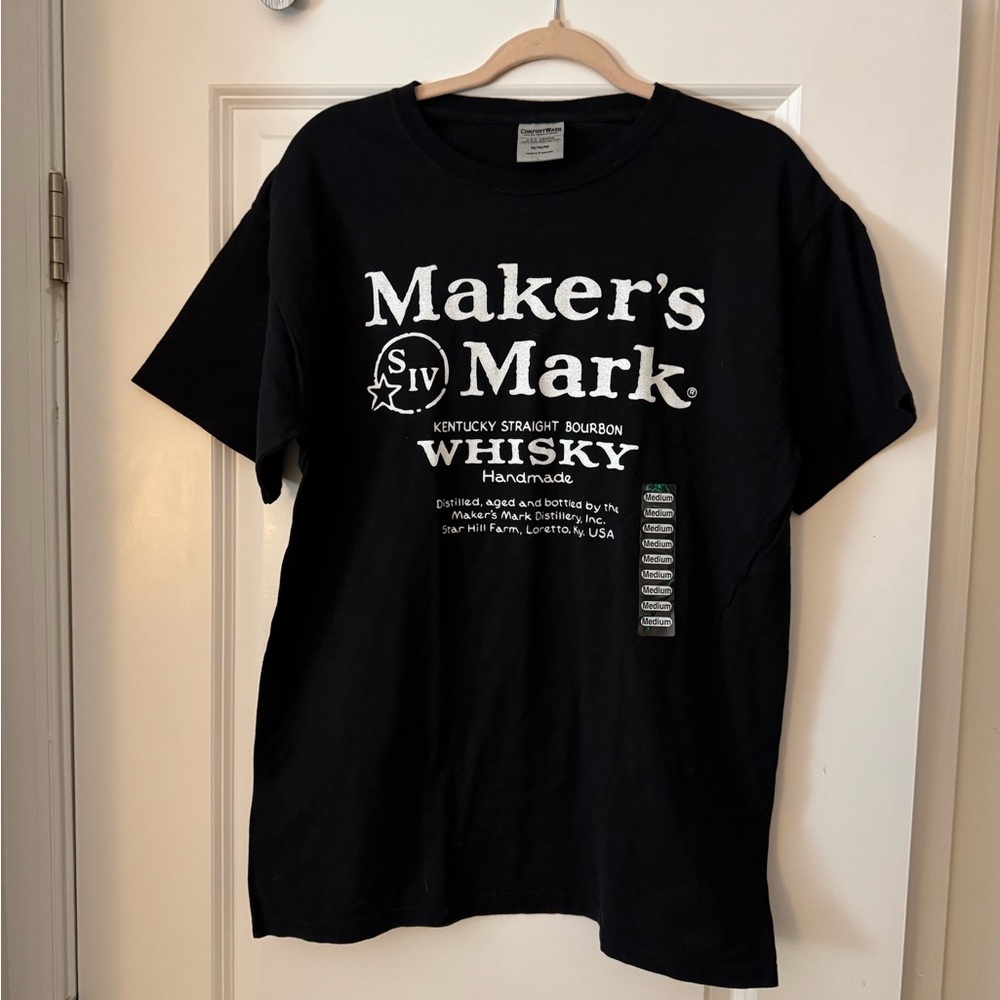 Maker's Mark Whiskey t-shirt men's M